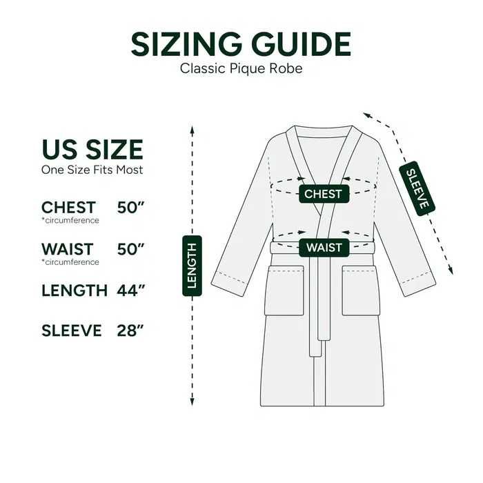 Халат банний Lacoste Home Logo Patch 100 Cotton Pique Bath Robe унісекс