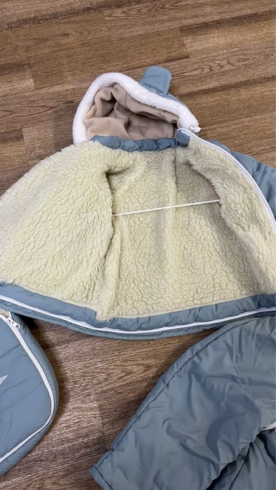 Дитячий зимовий комбінезон +конверт