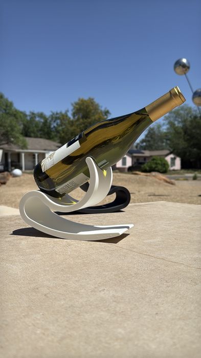 Porta Vinhos. Suporte para garrafa de vinho, Lindo Presente