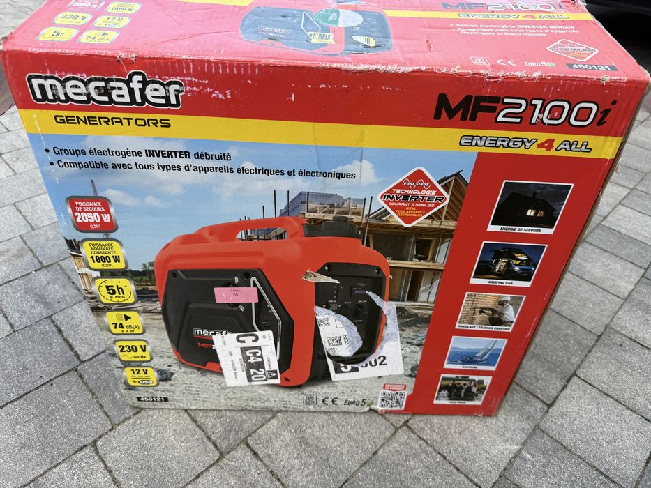 Agregat prądotwórczy inwerterowy Mecafer MF2100i