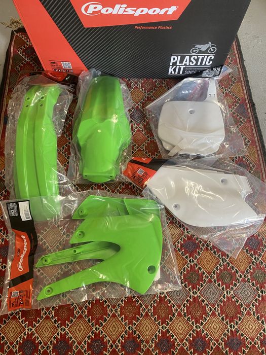 Kit plásticos KAWASAKI KX85 / KX100 polisport NOVO