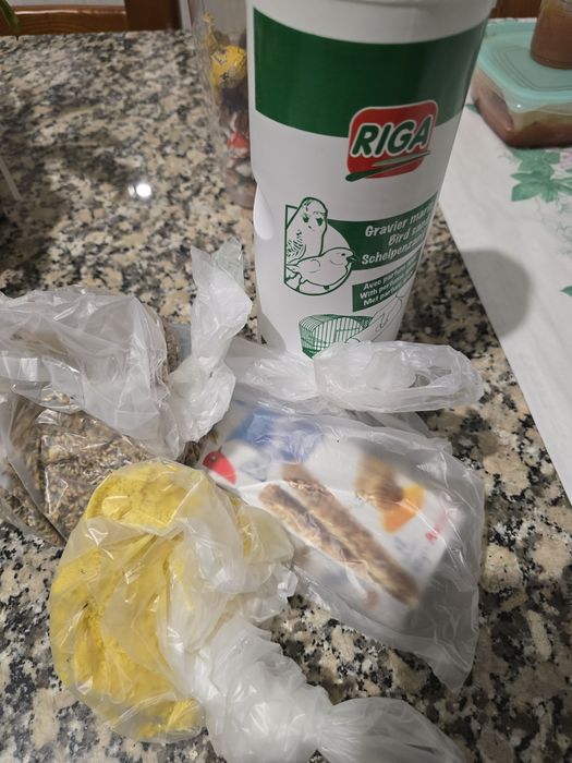 Suporte gaiola pássaro