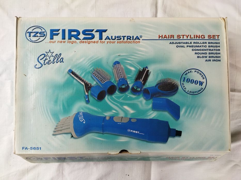 Фен щітка FIRST електрофен колишнього виробництва найбільше насадок .