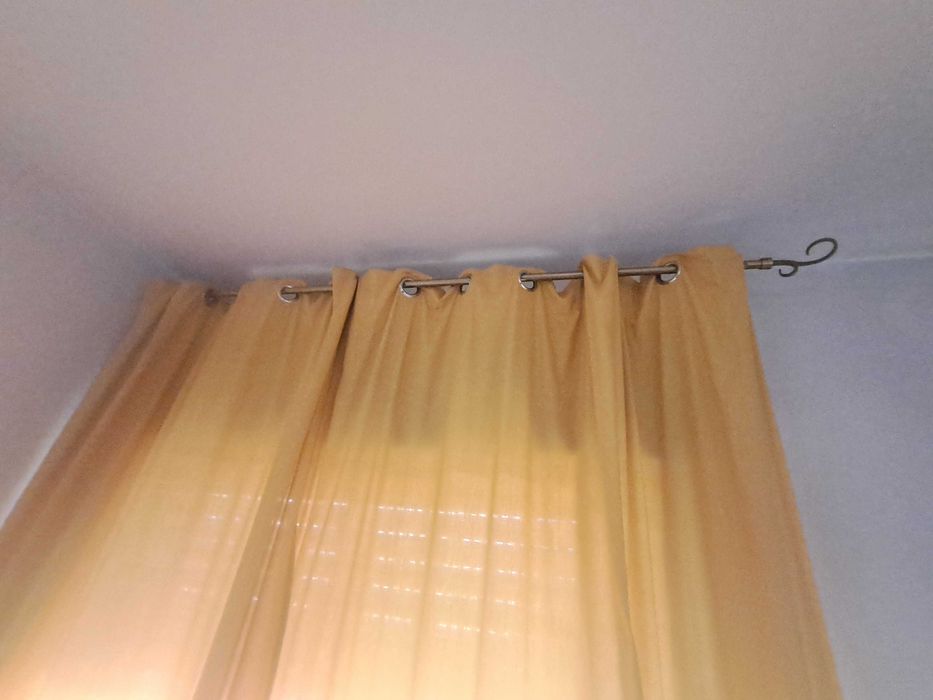 Varão AKI e Cortinados IKEA