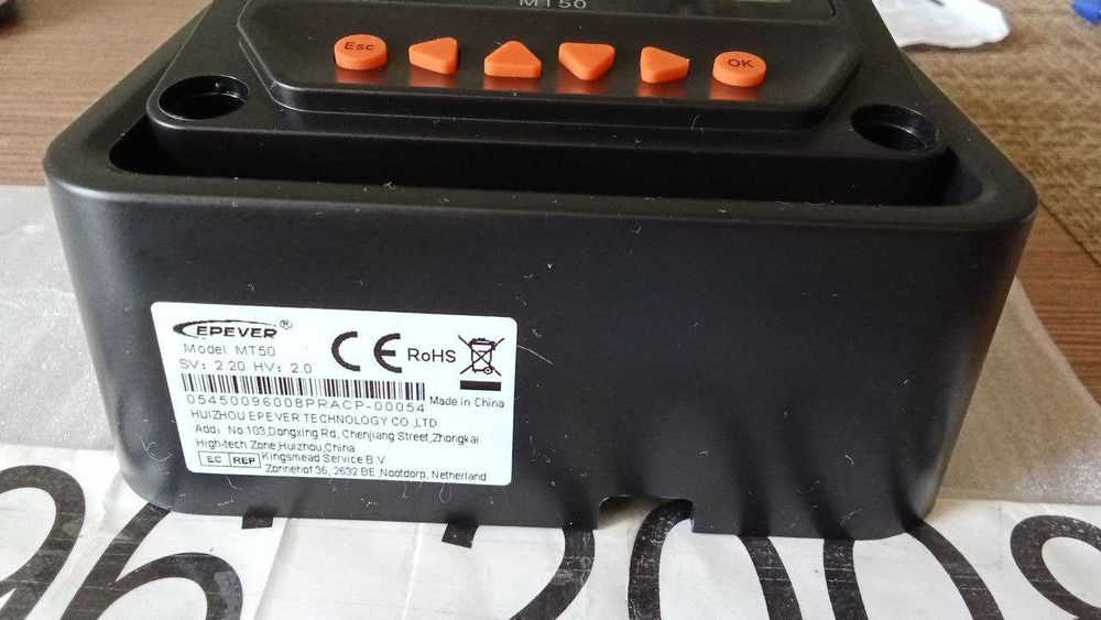 EPEVER MPPT 40A 12v 24V Solar Charger Tracer 4210AN контроллер