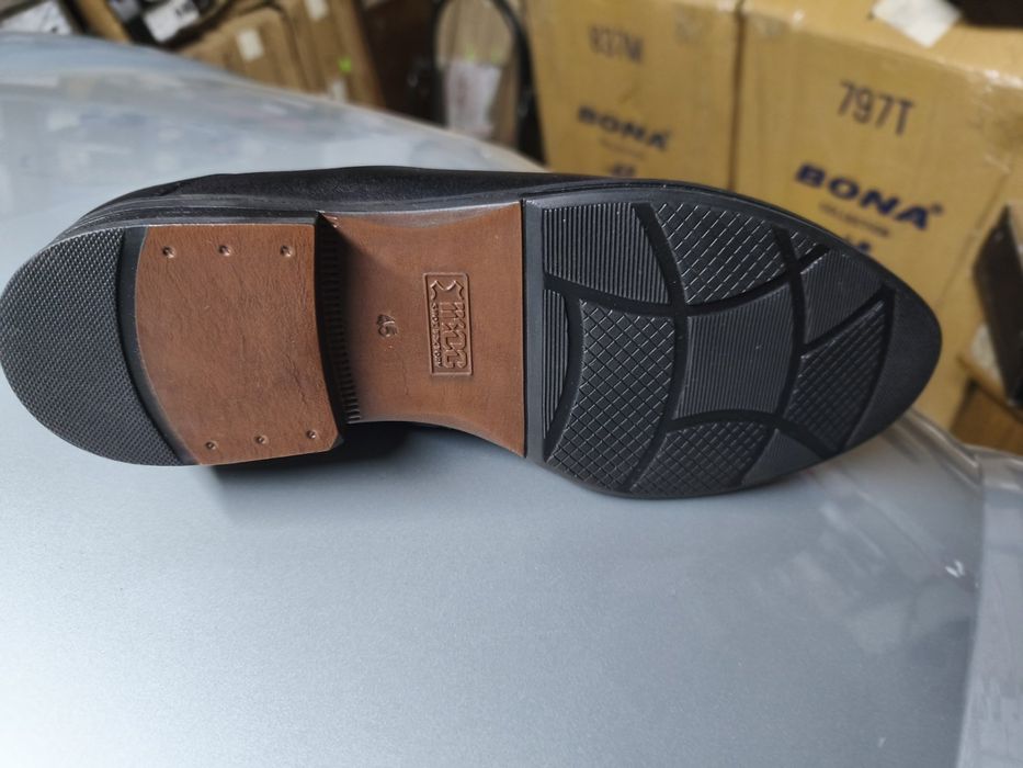 Кожанные мужские ботинки ICOS 118 40, 41,размеры