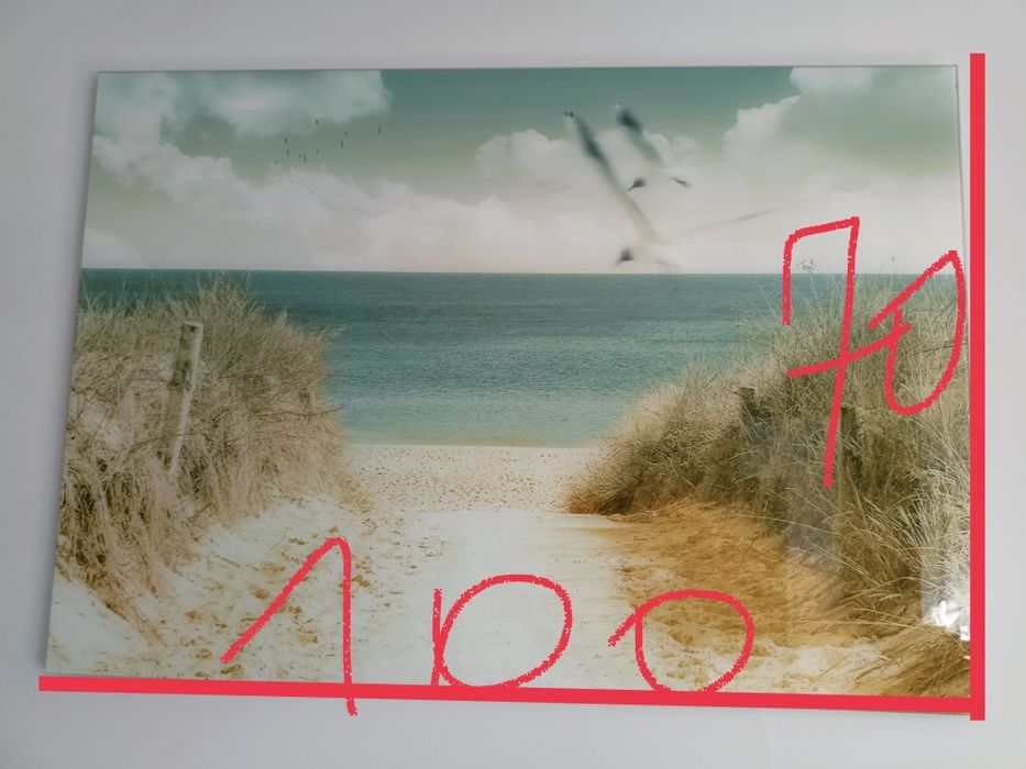 Obraz na szkle plaża
