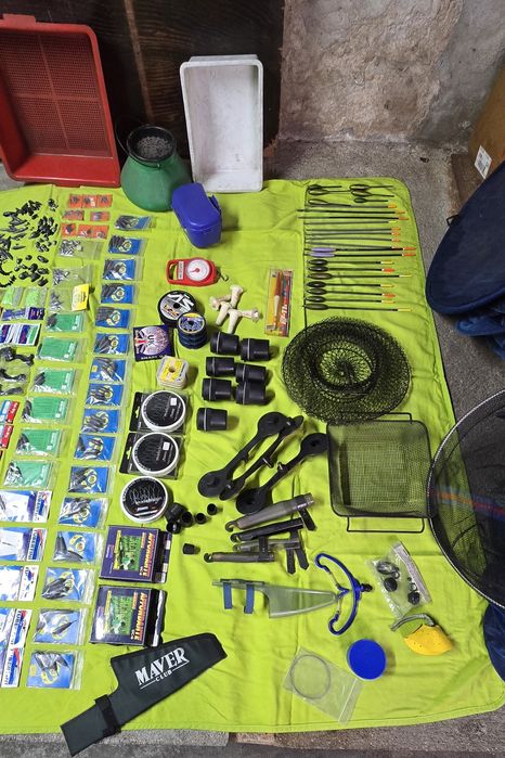 Material de pesca diverso (Preço novo paradespachar)