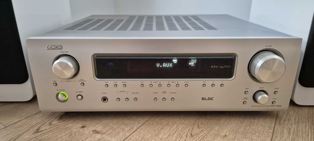 Amplituner Denon DRA-700AE + QACOUSTICS QA2020i - stan BDB