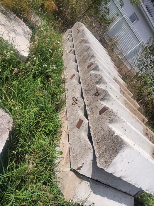 Сходові марші 12 сходинок панели б/у Перекрытия панелі доставка ПКЖ