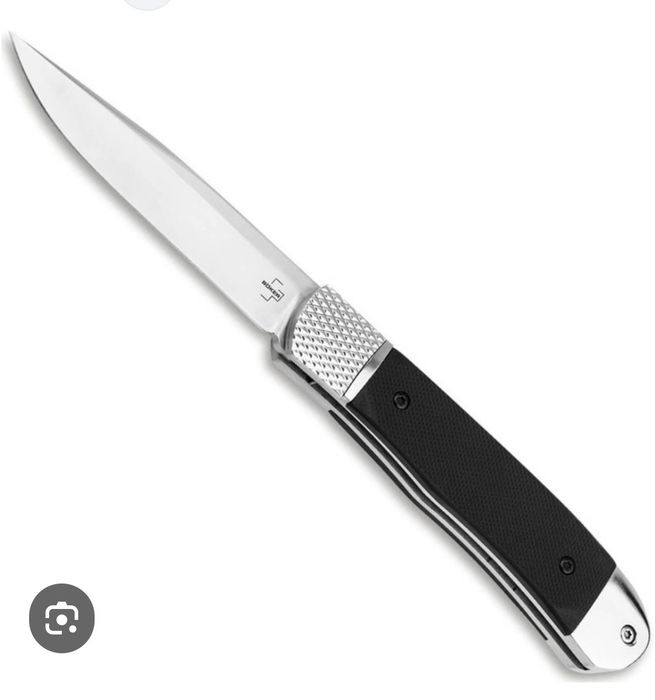 Автоматичний ніж Boker Plus Hidden Release Trapper G-10  з механізмом прихованого спуску на основі рухомого больстера.
Основні характеристики