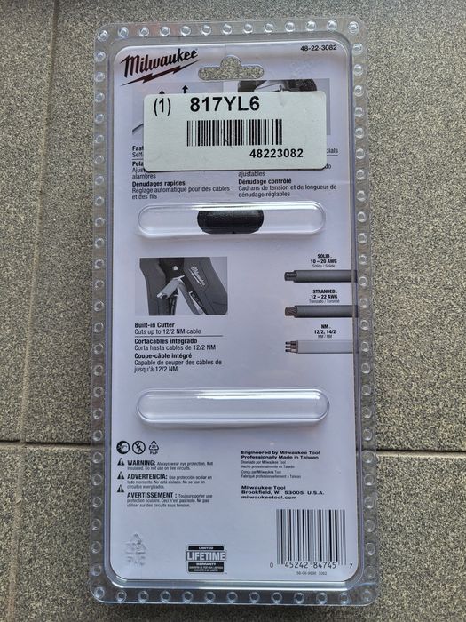 Milwaukee стріпер stripping зачистки дротів стріпер стриппер