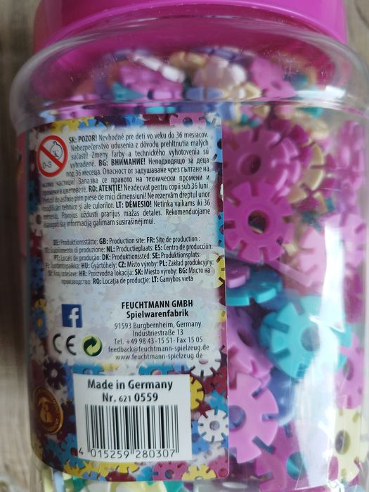 Klocki plastikowe edukacyjne Stecki Girls