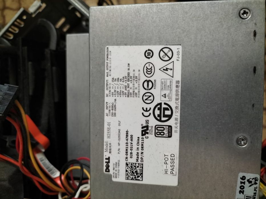 Części komputera stacjonarnego DELL