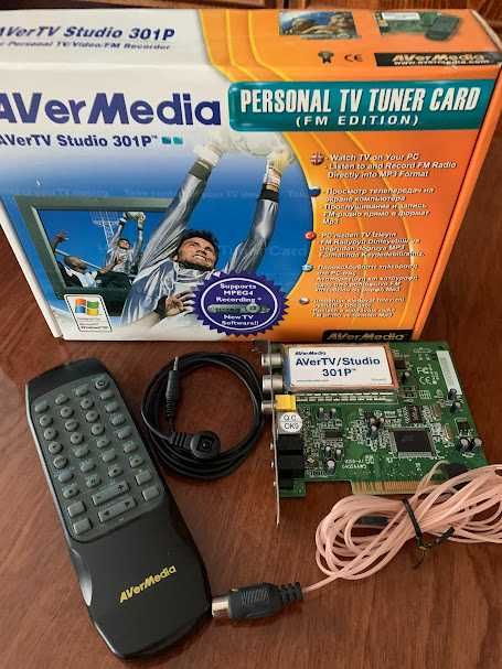 Тюнер AVERMEDIA TV + FM Studio 301P для компa.