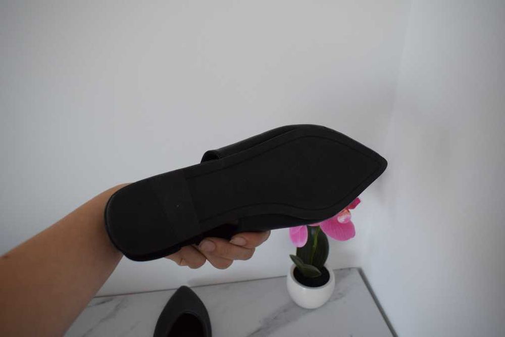 Sinsay czarne baleriny 40 damskie buty