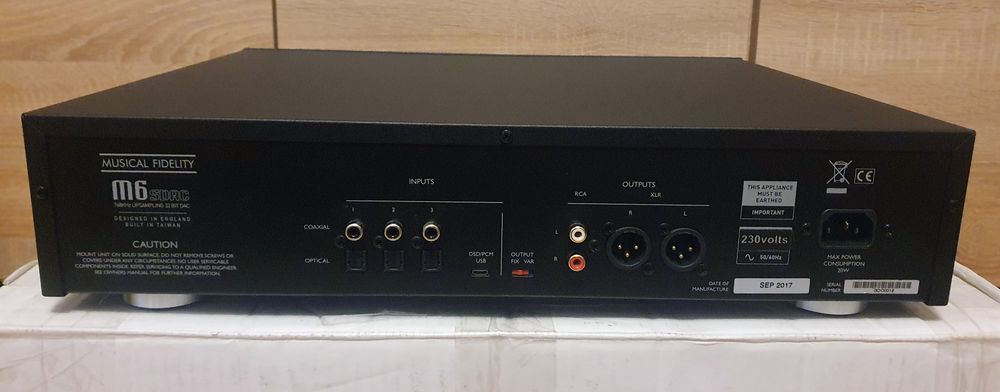 Musical Fidelity M6SDAC Przetwornik cyfrowo analogowy DAC