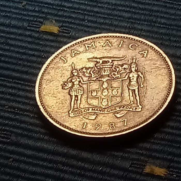 moeda jamaica 1987