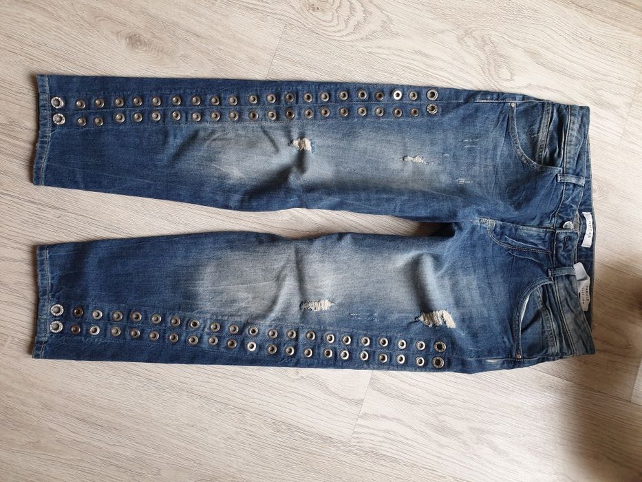 Dżinsy Guess model Vanille z cyrkoniami r.28