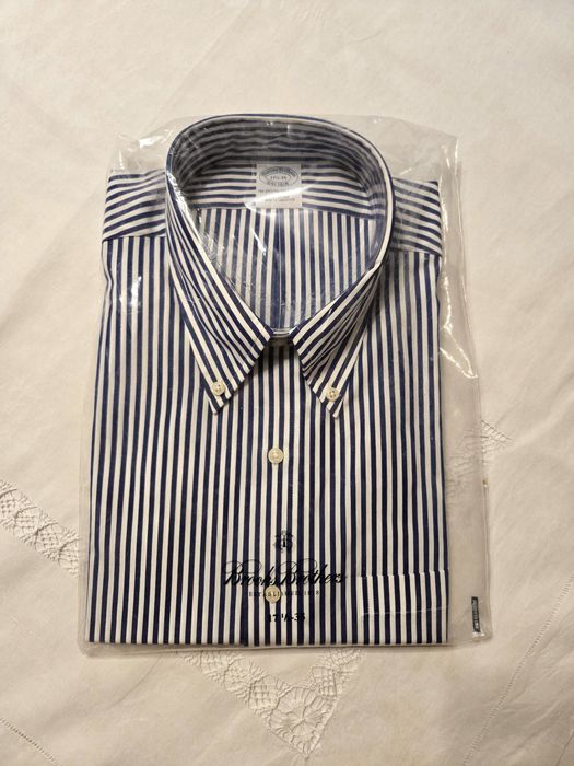 Camisa masculina de qualidade premim, Brooks Brothers