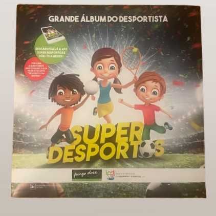 Grande Álbum do Desportista da coleção Super Desportos (faltam apenas os cromos 101 e 120)