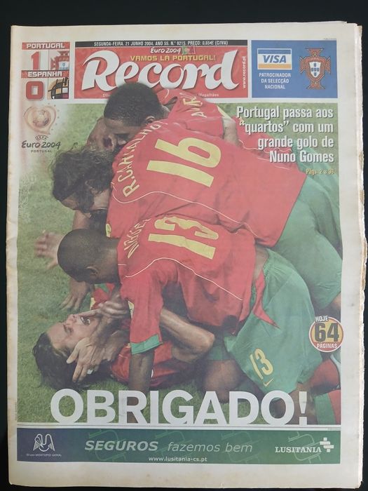 Coleção Euro 2004 Record