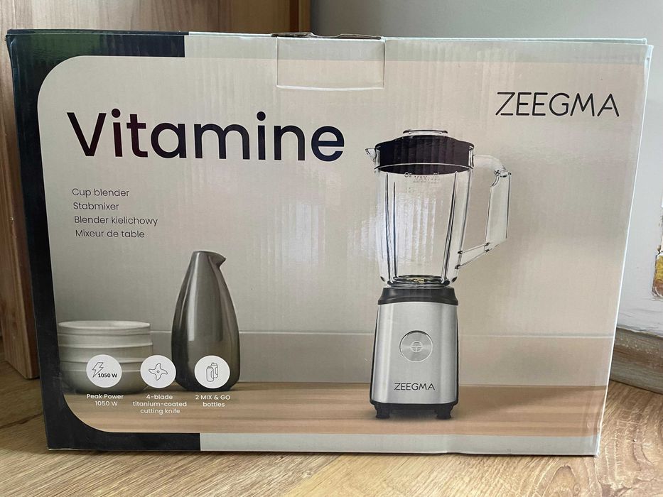 Blender kielichowy Zeegma Vitamine zestaw