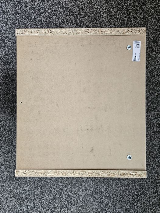 IKEA BILLY Nadstawka, okleina dębowa bejcowana na biało, 40x28x35 cm