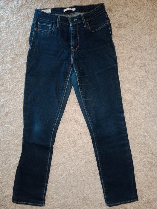Jeansy, rozmiar 28, 712 slim ze stretchem firmy Levi's z dużym E