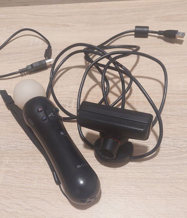 PS3 Move + Kamera PS3 wypukła soczewka