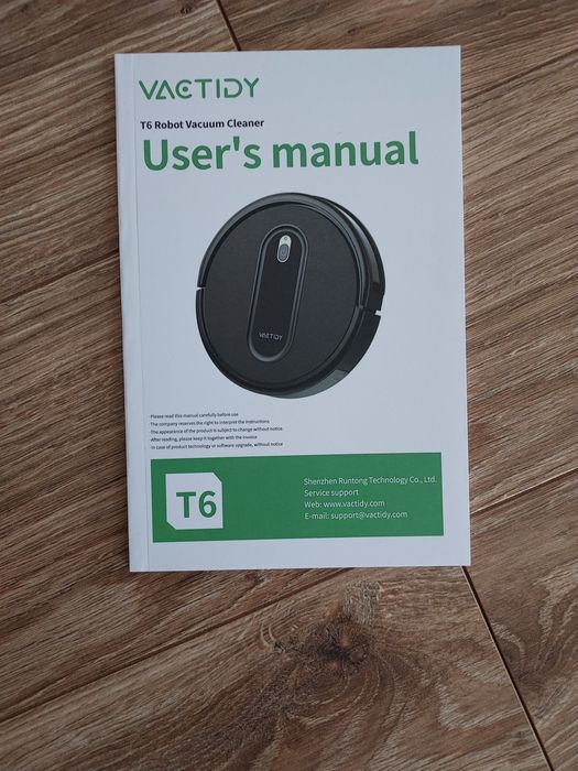 Robot Vaccum Cleaner T6