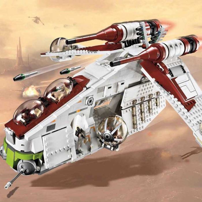 Klocki Star Wars Kanonierka Republiki Gunship kompatybilne