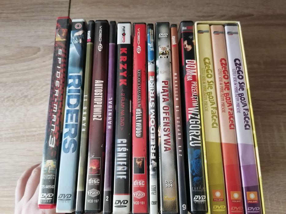 Filmy DVD i VCD kilkadziesiąt szt