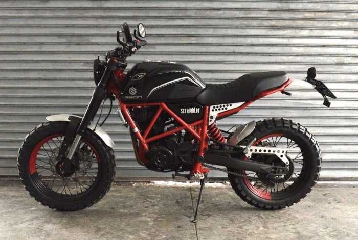 Мотоцикл GEON SCRAMBLER 250сс