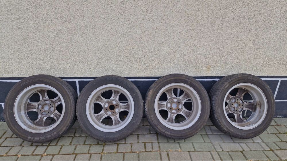 Диски /титани Suzuki Swift 4/100 R15/на літній резині Nexen 185/60/R15