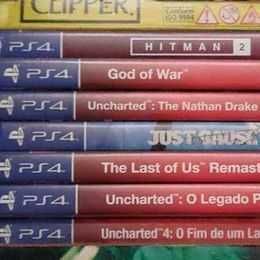 PS4 Pro 1TB 4K Coleção Uncharted Caixa Original