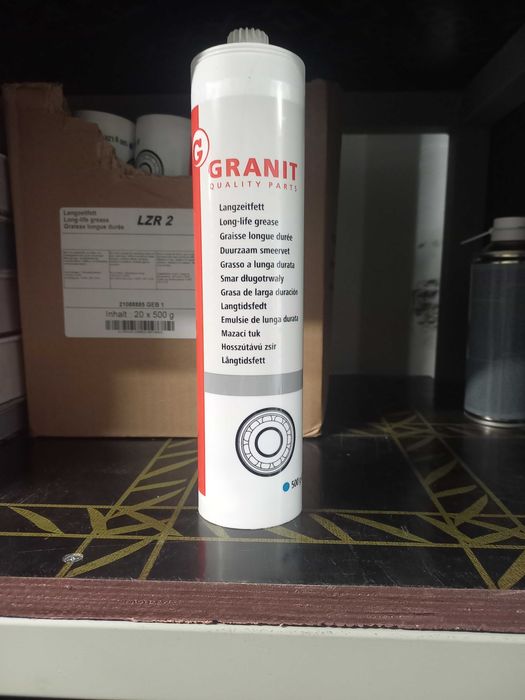 Smar długotrwały  łożysk Granit niebieski 500g  katusza wkręcana