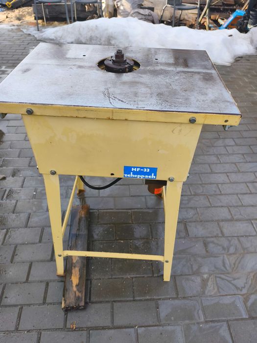 frezarka plus komplet frezów scheppach