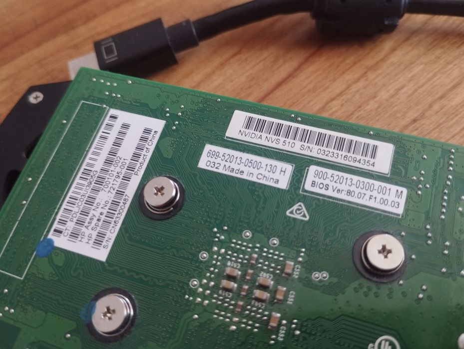 Nvidia nvs 510 відеокарта