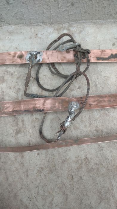 Заземление, шины медные заземляющие