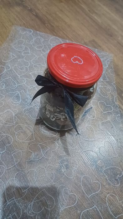 Duży słoik biżuterii vintage alt