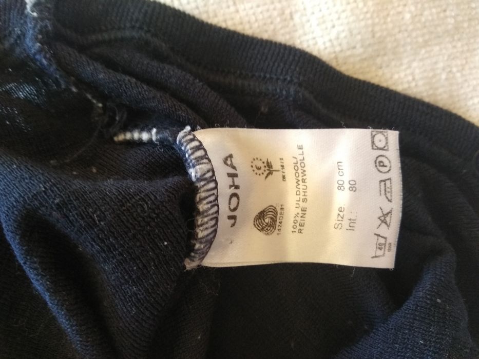 Granatowe body 100% wełna 80 Joha