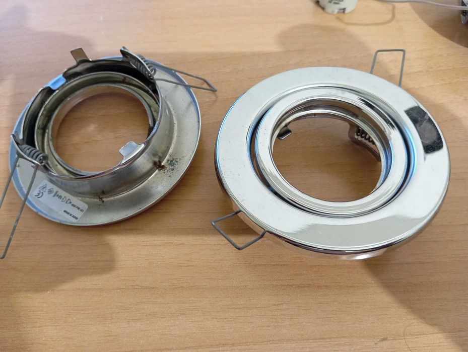 3 projetores embutir - foco encastrar gu10