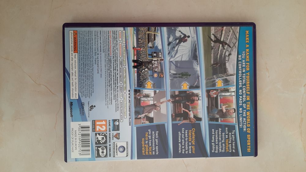 Motionsports gra xbox 360 w bdb stanie