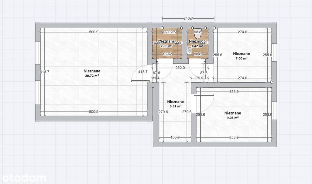 Lokal usługowy 46,7 m² | Po remoncie | Parter| ul. Niepodległości