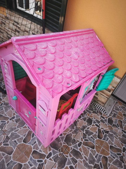 Casinha de Brincar Infantil Barbie (Exterior / Jardim)