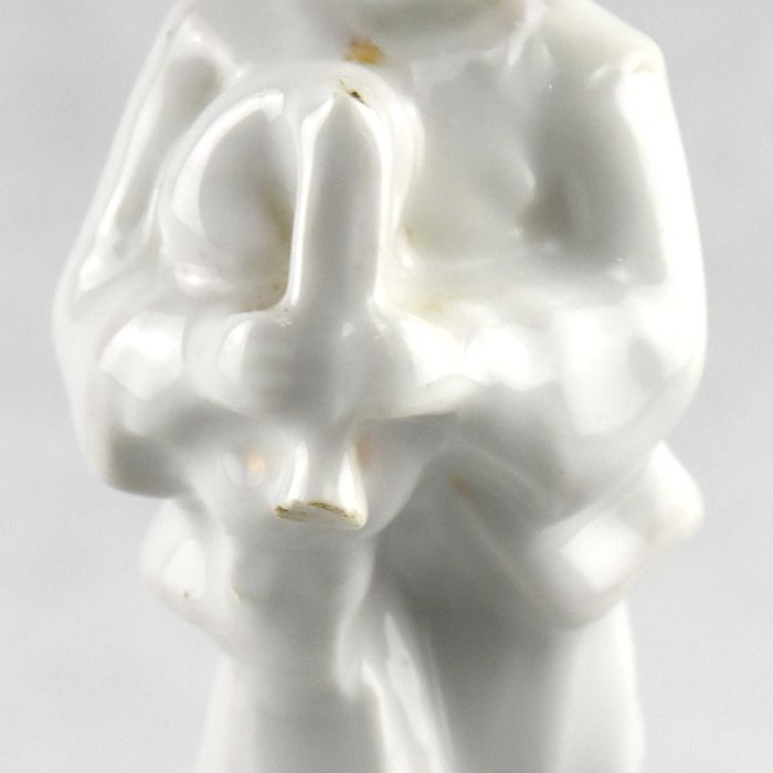 Par de figuras / jarras porcelana Vieux Paris, séc. XIX