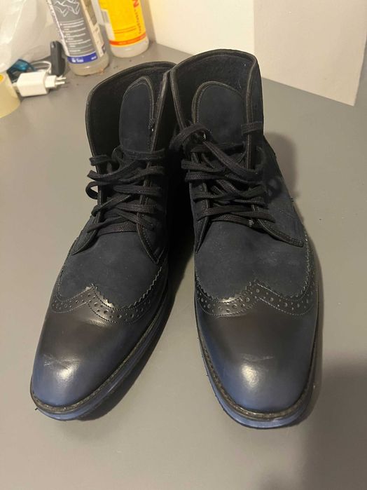 Eleganckie męskie buty na obcasie Giacomo Conti 43