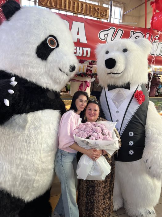 Белый Мишка .Мишка-Аниматор .Білий Ведмідь.Мишка на праздник.Одесса.