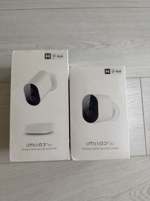 Комплект бездротових Wi-Fi камер відеоспостереження Xiaomi IMILAB EC2 (Хаб + 2 камери)